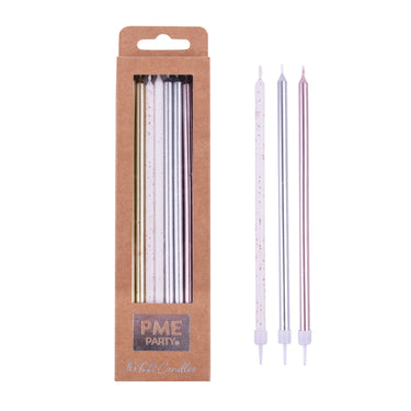 Vela Extra Alta Sortidas PME - Pack 16 unidades